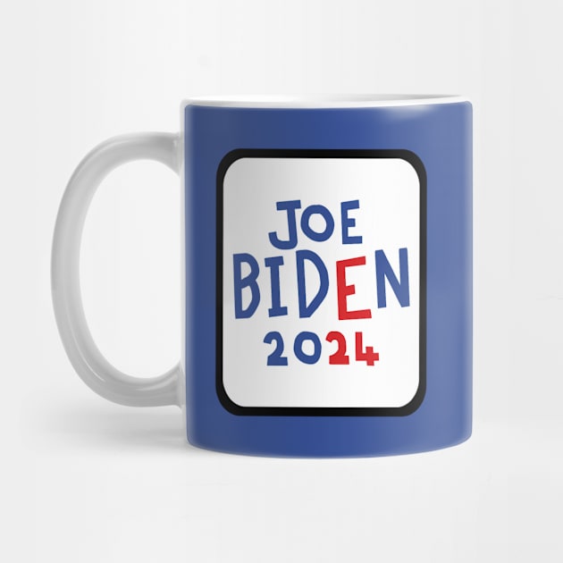 Joe Biden 2024 for President by ellenhenryart